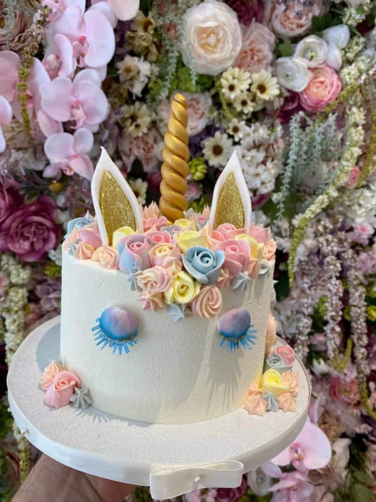 Unicorn torta na objednávku.